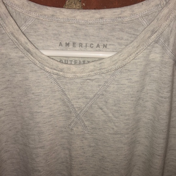 American Eagle White Heather T shirt XL - Picture 3 of 5